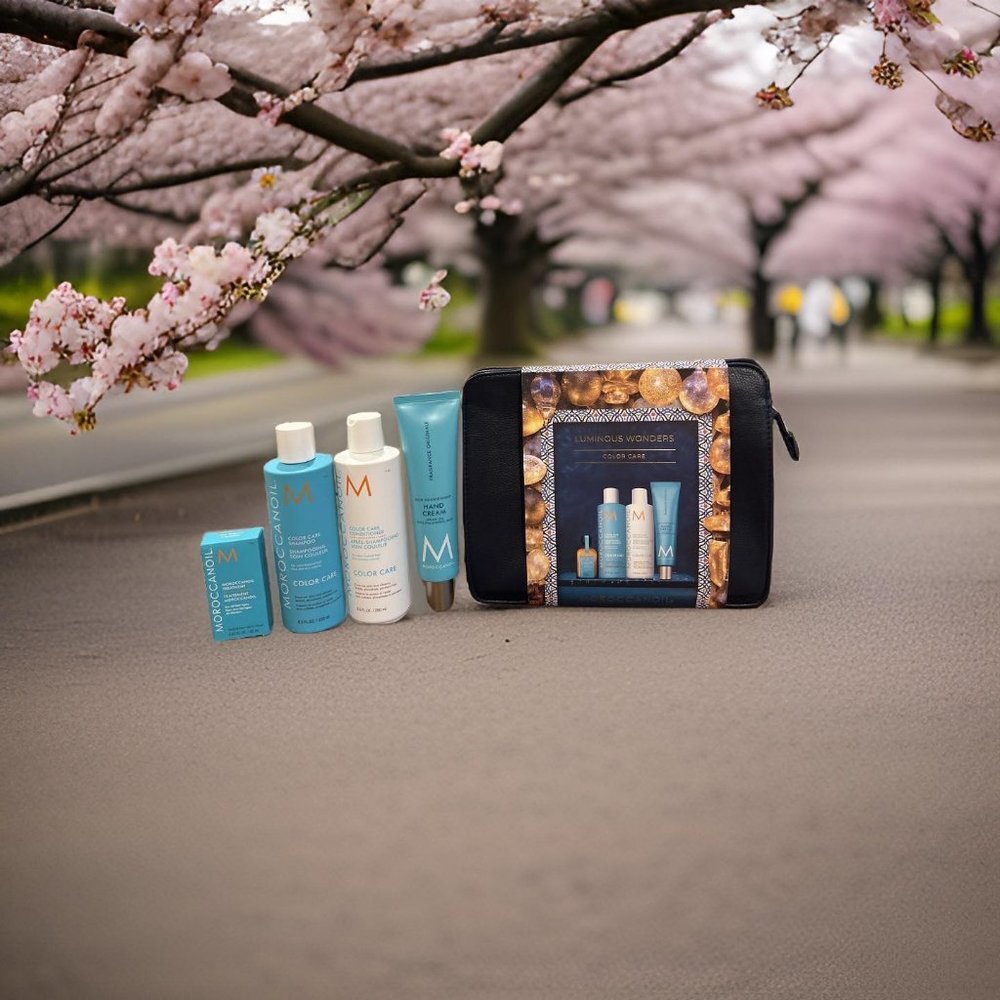 Moroccanoil Color Care Shampoo Conditioner Hand Cream Treatment Holiday Gift Set